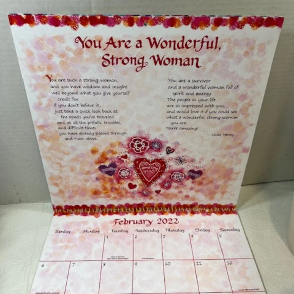 2022 Words Every Woman Should Remember 12-Month Inspirational Wall Calendar